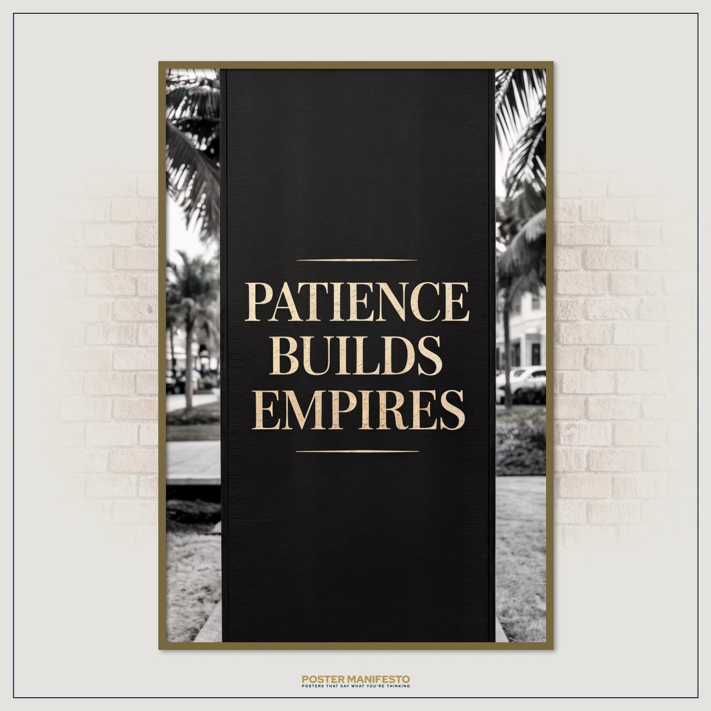 Inspirational poster designed for entrepreneurs and leaders with success-driven mindsets.