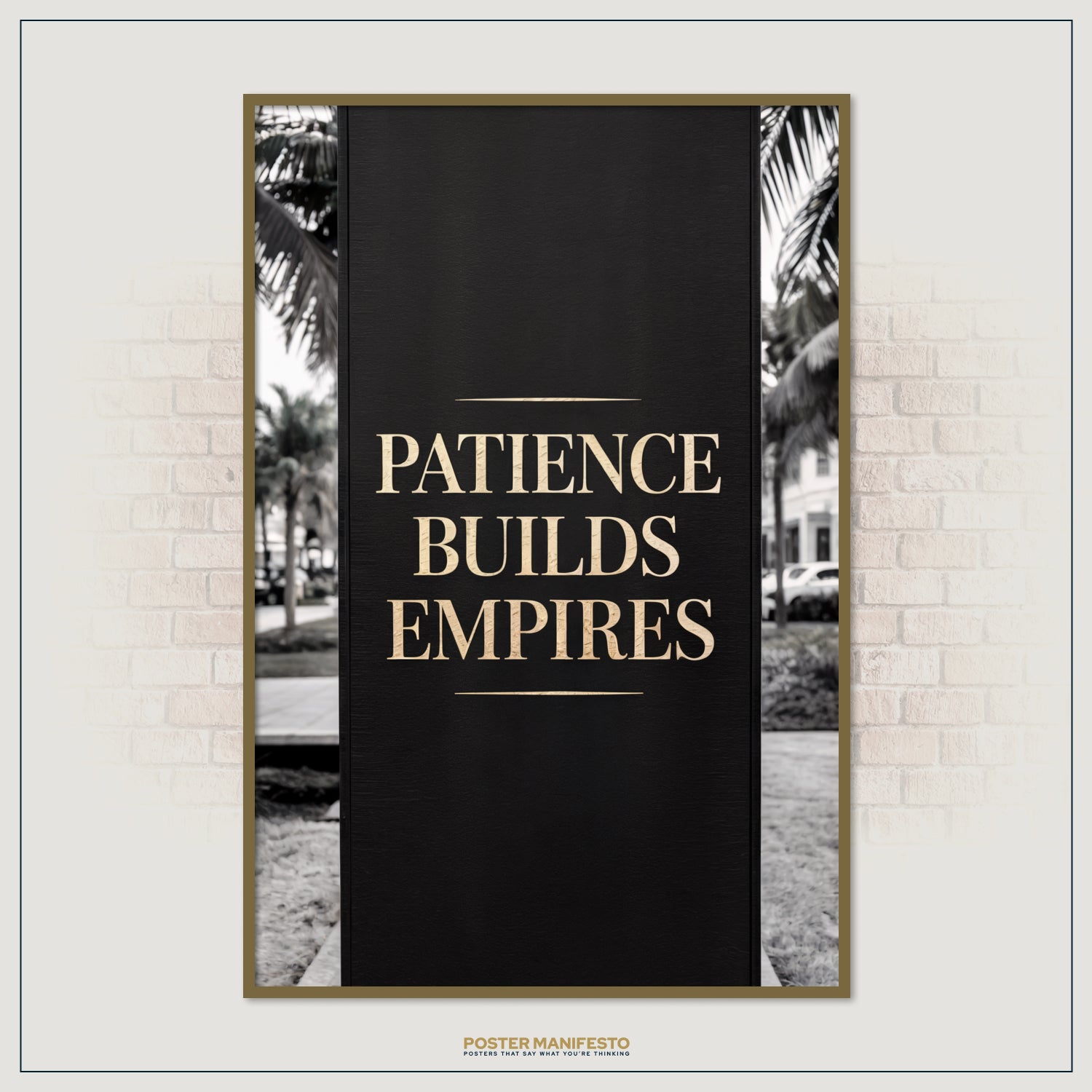 Inspirational poster designed for entrepreneurs and leaders with success-driven mindsets.